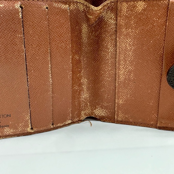 Authentic Vintage Louis Vuitton Compact Zipper Large Wallet Timeless Unisex - Picture 11 of 16